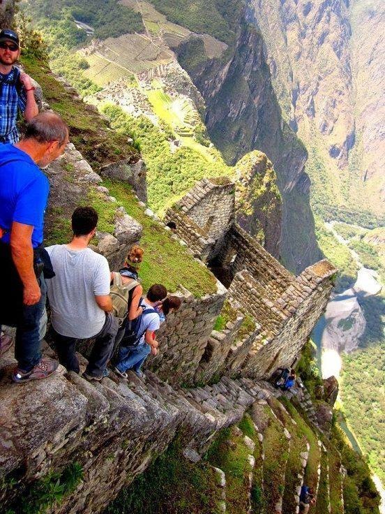 پله‌های عمودی در پرو